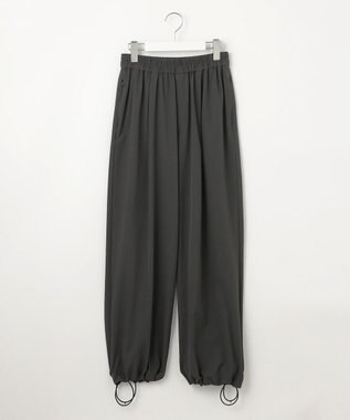 #Newans 【UVカット・撥水】ワイドパンツ ラッシュガード チャコールグレー