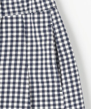 ANY KIDS マリン ショート パンツ ネイビーギンガムチェック