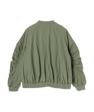 AMERICAN HOLIC 撥水加工ギャザーブルゾン Khaki