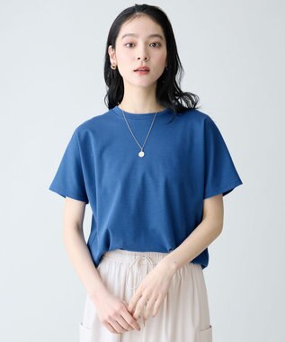 ANY プレミアムコットンベーシックＴシャツ ブルー