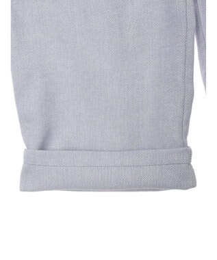 earth music&ecology ヘリンボーンイージーパンツ Light Gray
