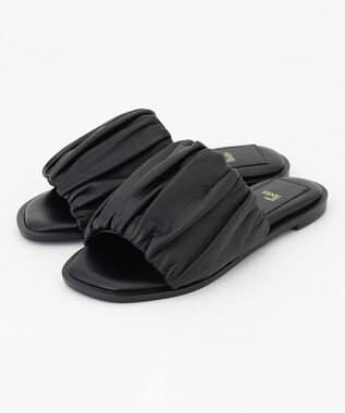 BEIGE， 【一部店舗限定】HENRI EN VARGO / JUNIPER サンダル Black