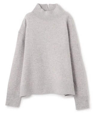 UNFILO 【WEB＆一部店舗限定】へアリースウェット ハイネックニット グレー