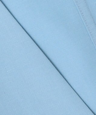 ICB 【洗える】 UnleashLite ノーカラージャケット サックスブルー系