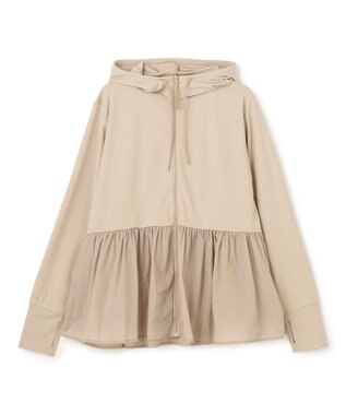 UNFILO 【VERY掲載】ラッシュガード ペプラムフーディ