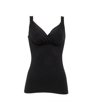 BRADELIS New York 【BRADELIS Me / ノンワイヤー・バストアップ】ブラデリス オールインワンブラキャミ ブラック