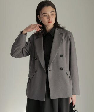 組曲 S シュットクロス ジャケット グレー系