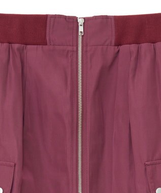 Green Parks ・ＳＵＧＡＲ　ＳＰＯＯＮ　ミリタリーＩラインスカート Bordeaux