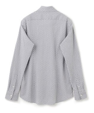 JOSEPH HOMME トライジャガードストレッチ　ウィングカラーシャツ ライトグレー系