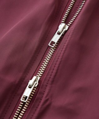 Green Parks ・ＳＵＧＡＲ　ＳＰＯＯＮ　ミリタリーＩラインスカート Bordeaux