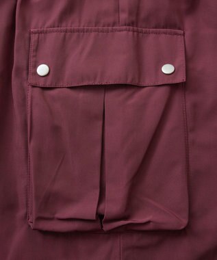 Green Parks ・ＳＵＧＡＲ　ＳＰＯＯＮ　ミリタリーＩラインスカート Bordeaux