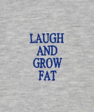 WEGO ハーフジップBIGスウェット 杢グレー