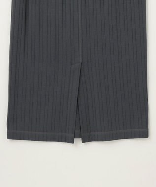 23区 【SLOW/一部店舗限定】ランダムリブフライス スカート グレー系