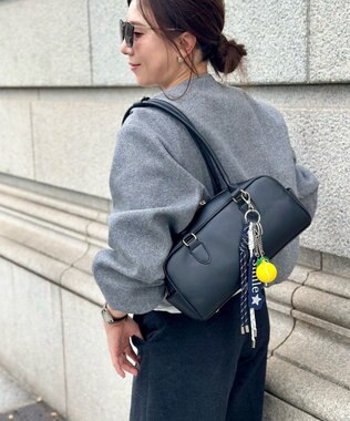 LA BAGAGERIE 【インスタグラマー Chiyoさん×LA BAGAGERIE】スクエアボストン