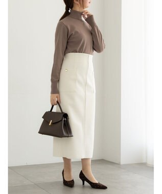 Te chichi タートルネックプルオーバー《2025winter catalog item》 モカ