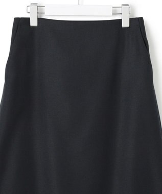 23区 【CLASSY.1月号掲載/洗える】ウールライクカルゼ タイト スカート ネイビー系