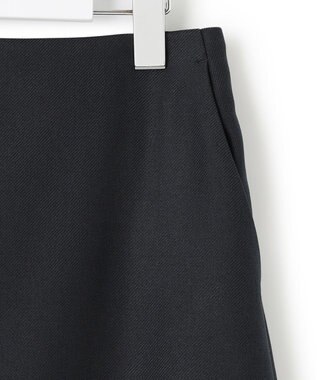 23区 【CLASSY.1月号掲載/洗える】ウールライクカルゼ タイト スカート ネイビー系