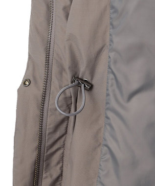 ICB 【WEB&一部店舗限定】ADSダウン フーデットコート ドーングレー系