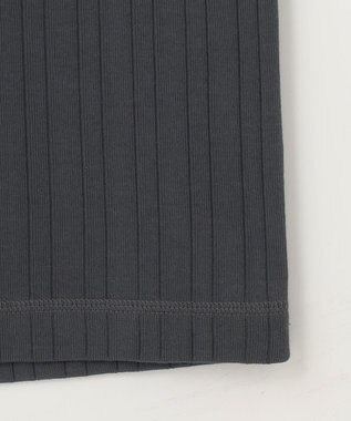 23区 【SLOW/一部店舗限定】ランダムリブフライス スカート グレー系