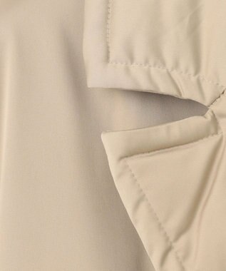 23区 【SACRA】パディングタフタ ショートコート [23区別注]ベージュ系