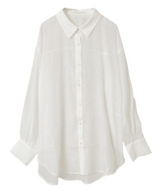 Green Parks ・ＥＬＥＮＣＡＲＥ　ＤＵＥ　シアービスチェ付シャツ Off White