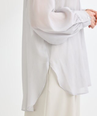 Green Parks ・ＥＬＥＮＣＡＲＥ　ＤＵＥ　シアービスチェ付シャツ Gray