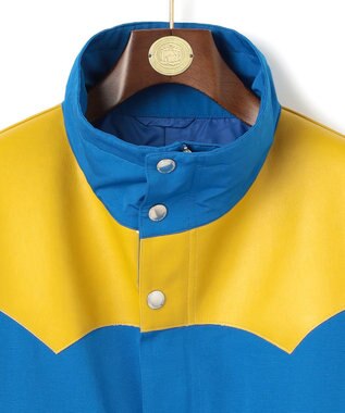 J.PRESS MEN 【J.PRESS ORIGINALS】Mixed Grosgrain Archive Ski Jacket / Made in Japan ブルー系