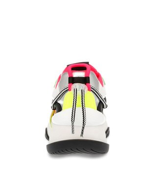 STEVE MADDEN BONANZA ダブルレースアップスニーカー ブラック