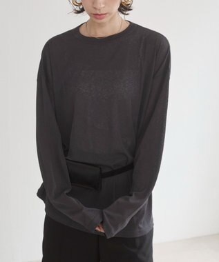 WEGO 【ANGIE VINTAGE】シアースラブロンTEE ブラック中濃色