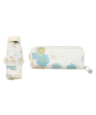 MOONBAT ポール＆ジョー アクセソワ 折りたたみ傘 クリザンテーム ホワイト