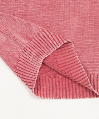 WEGO ブリーチニットグラフィックプルオーバー ピンク