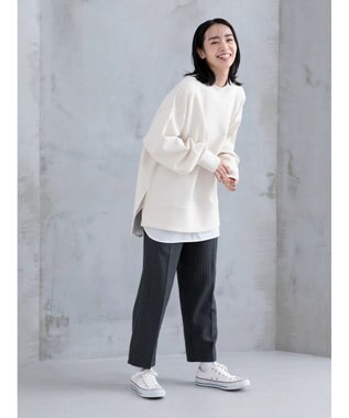 Green Parks Ｓｏｆｔ　Ｃｕｓｈｉｏｎ　ダンボールチュニック Ecru