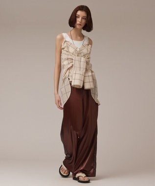 GRACE CONTINENTAL オーガン2WAYシャツ