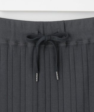 23区 【SLOW/一部店舗限定】ランダムリブフライス スカート グレー系