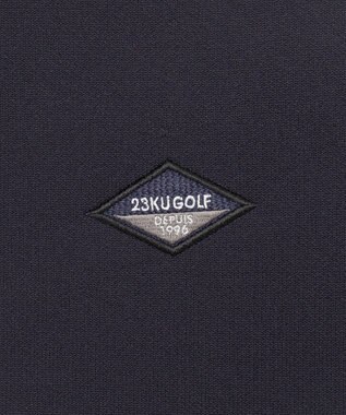 23区GOLF 【MEN】【ウォッシャブル】リバーシブル ニットベスト ネイビー系