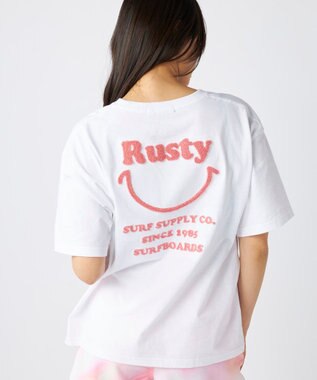 OP／FILA 【RUSTY】ニコちゃん×刺しゅう半袖Tシャツ