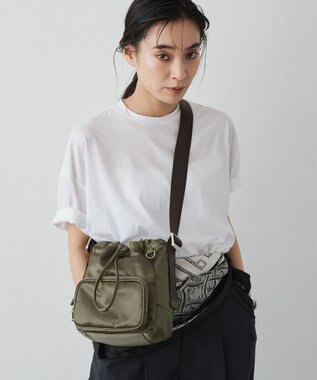 russet 《インフルエンサースタッフ企画》マルチショルダーバッグ(CE-1708) Khaki