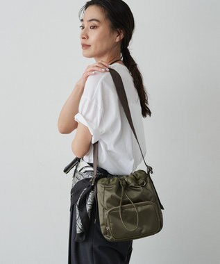 russet 《インフルエンサースタッフ企画》マルチショルダーバッグ(CE-1708) Khaki