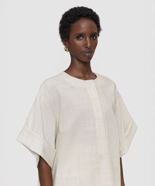 JOSEPH ライトウール　ブラウス Marble Melange