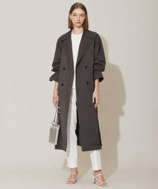 ICB L 【洗える】 コットンポリエステルスムース ニットプルオーバー オフホワイト系