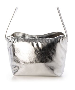 UNBILLION カシュカシュ cachecache / 2wayフラップショルダー シルバー