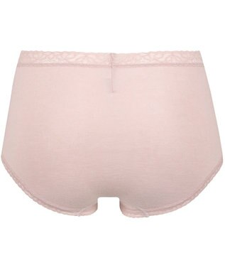 Wing ショーツ 綿混(身生地部) やさしい肌あたり 【デイリーフィット やわらかコットン】 はきこみ丈ふかめ EC3230 ウイング／ワコール ピーチ