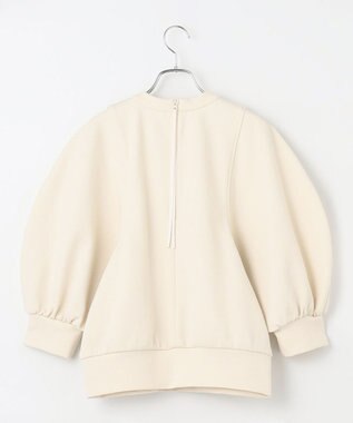 #Newans ラウンドスリーブカットソー オフ