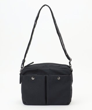 Y'SACCS 【ムック本掲載】クリンクルナイロン　ダブルポケットショルダー