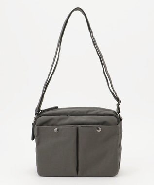 Y'SACCS 【ムック本掲載】クリンクルナイロン　ダブルポケットショルダー