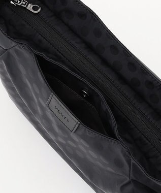 Y'SACCS 【ドットジャカード】トラベルショルダー ブラック