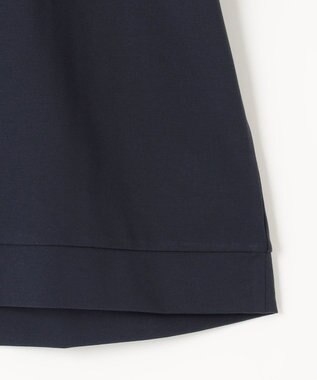 23区GOLF 【23Fondation/MEN】【UVケア】衿ロゴ モックネックシャツ ネイビー系