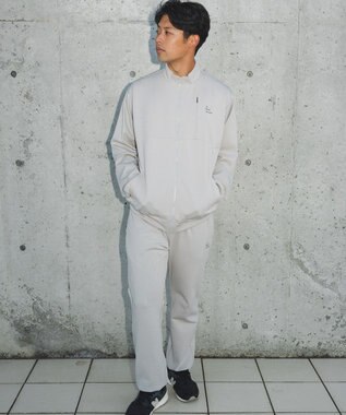 SHARE PARK MENS 【UVカット・吸水速乾・ストレッチ・軽量・アンチピリング 】ダンボールトラックジャケット（L・XLサイズ） ベージュ系