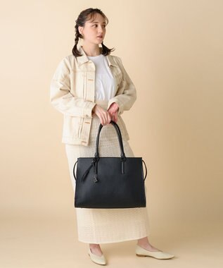 ACE BAGS & LUGGAGE 【雑誌掲載】 W&.Day Night トッテン スクエアトート 11753 ダブルアンドデイナイト 通勤 A4サイズ 13.3インチPC ブラック