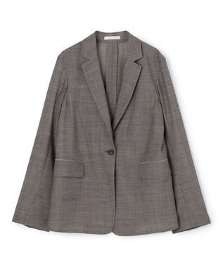 BEIGE， MOYE / シアーウール テーラードジャケット Charcoal